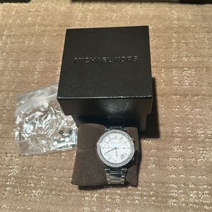 Michael Kors silver watch